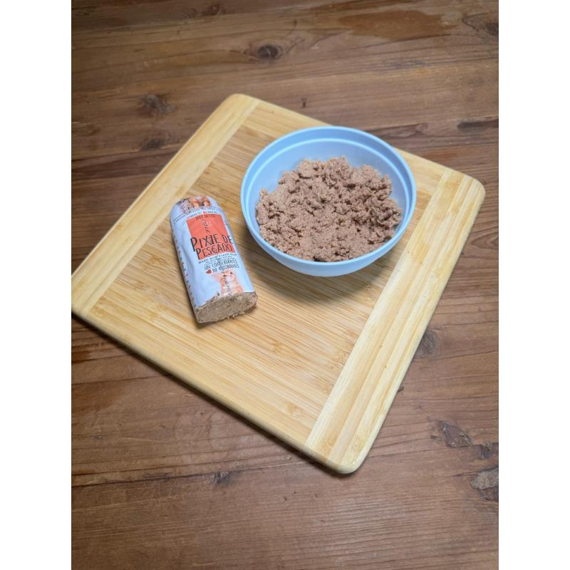 Alimento Congelado Pixie para Gato Pescado Barf Dieta Horneada