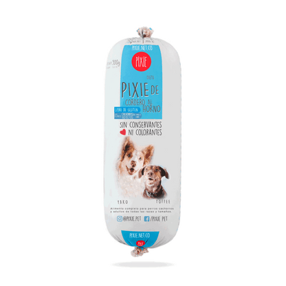Alimento Congelado Pixie para Perro Sabor Cordero Barf Dieta Horneada