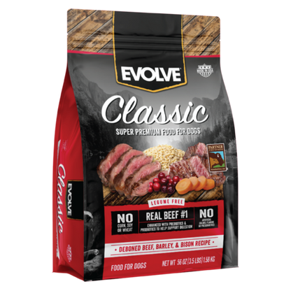 Alimento Evolve Classic Beef para Perro Adulto Sabor a Carne