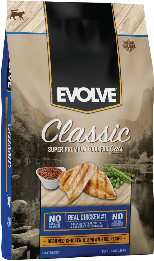 Alimento Evolve Classic para Gato Adulto Sabor a Pollo