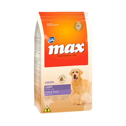 Alimento Max Professional Line Light Perro Adulto Sabor a Pollo