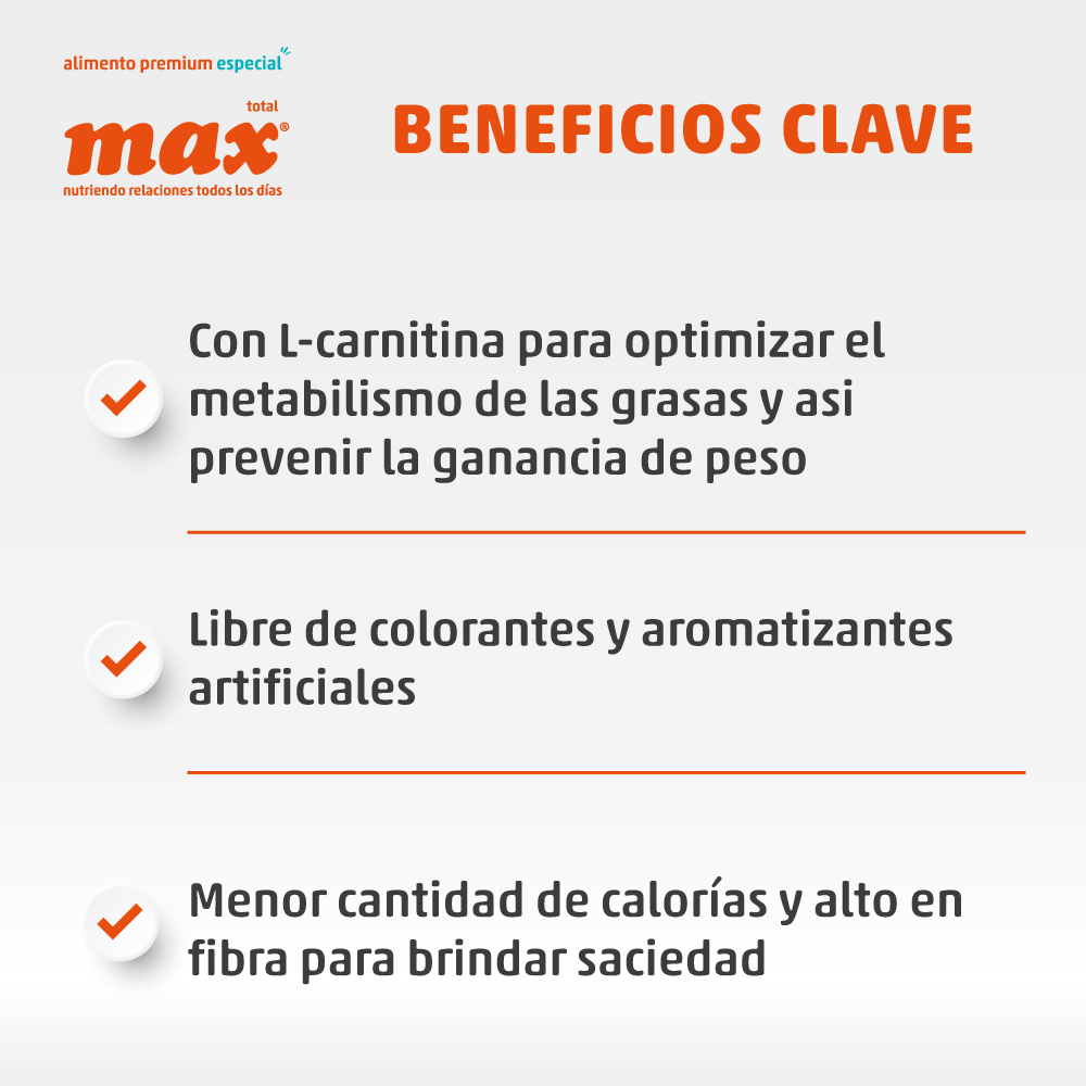 Alimento Max Professional Line Light Perro Adulto Sabor a Pollo