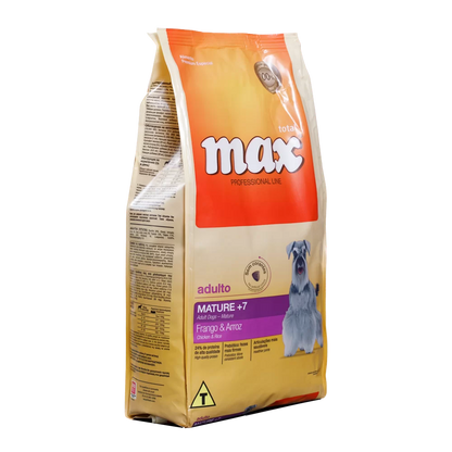 Alimento Max Professional Line Mature para Perro Adulto Mayor Senior 7+ sabor a Pollo