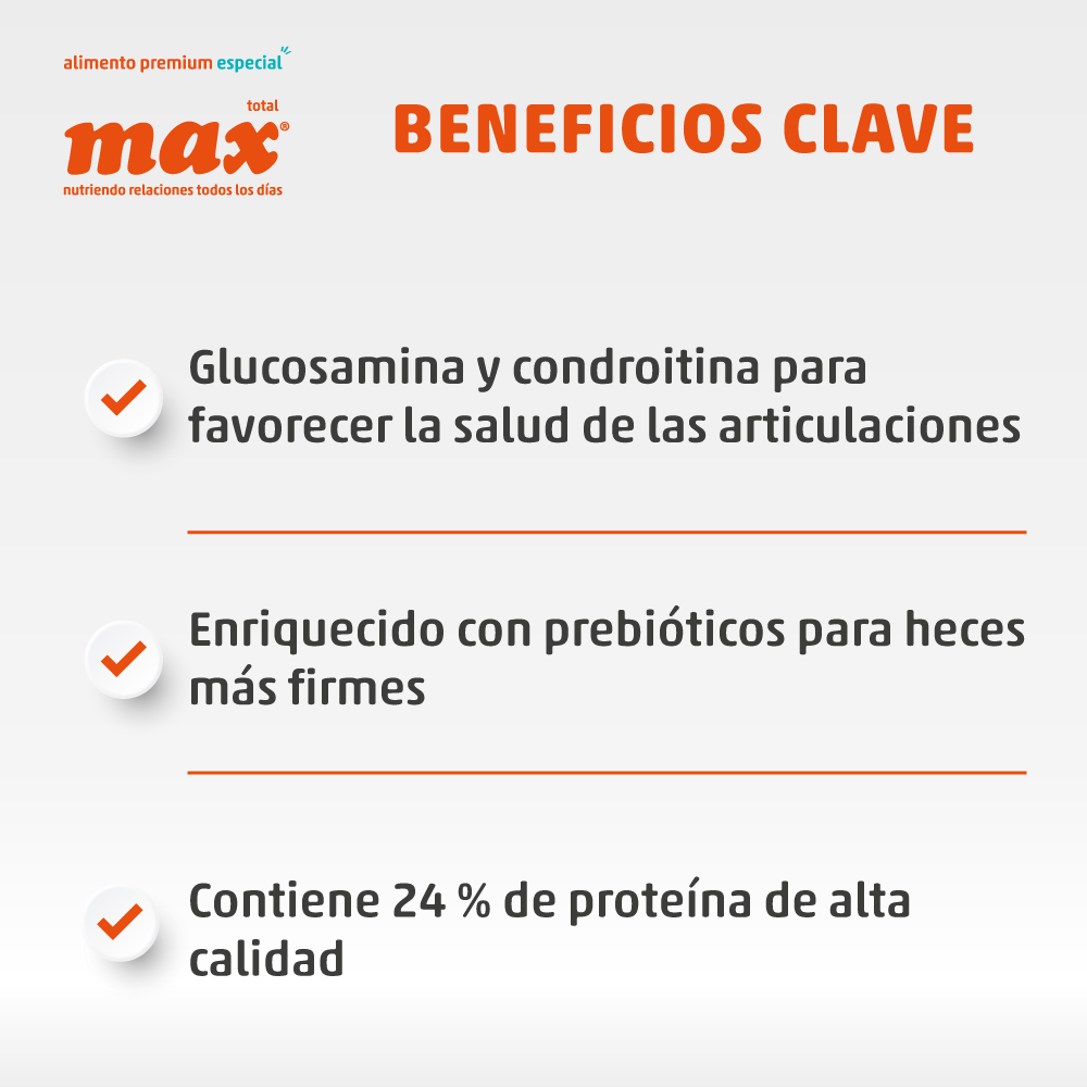 Alimento Max Professional Line Mature para Perro Adulto Mayor Senior 7+ sabor a Pollo