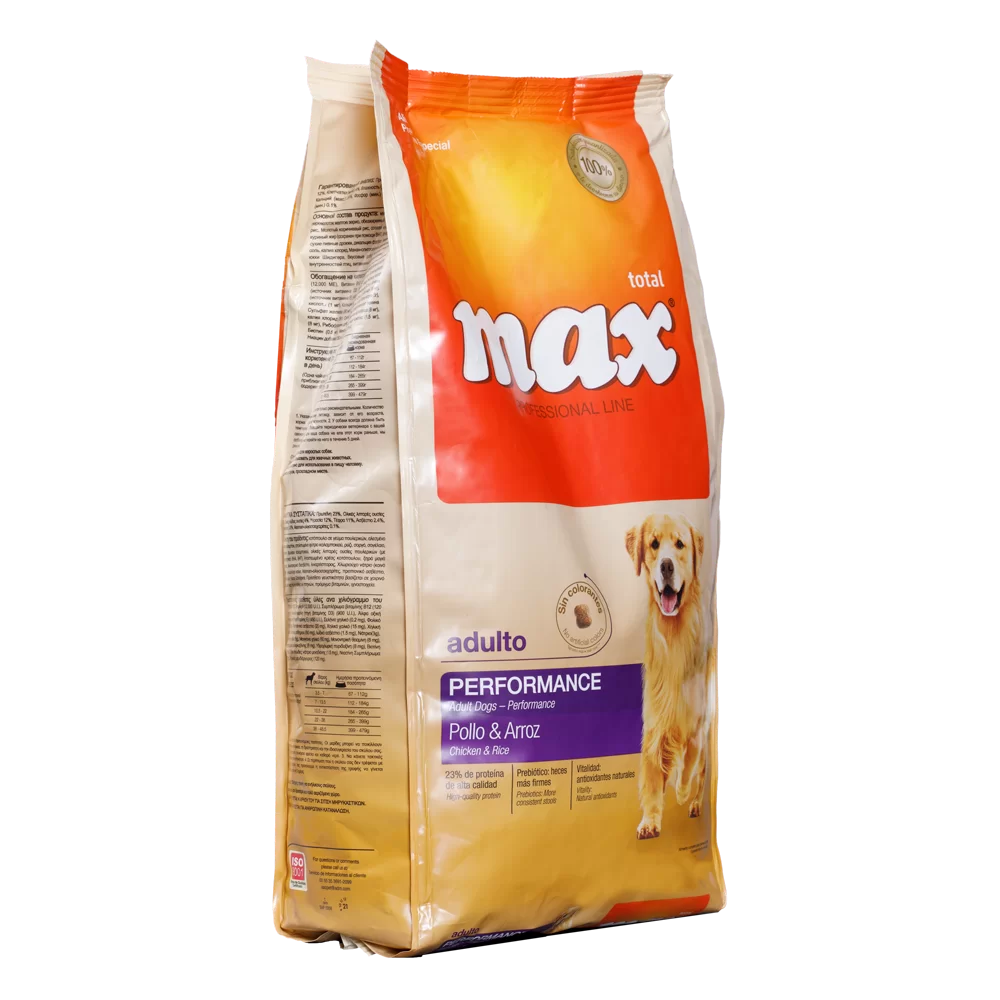 Alimento Max Professional Line Performance para Perros Adultos sabor a Pollo