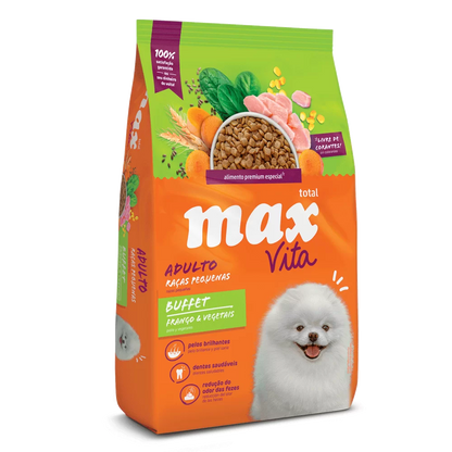 Alimento Max Vita Buffet Perro Adulto Razas Pequeñas Sabor a Pollo