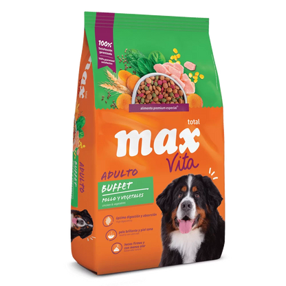 Alimento Max Vita Buffet Perro Adulto Sabor a Pollo