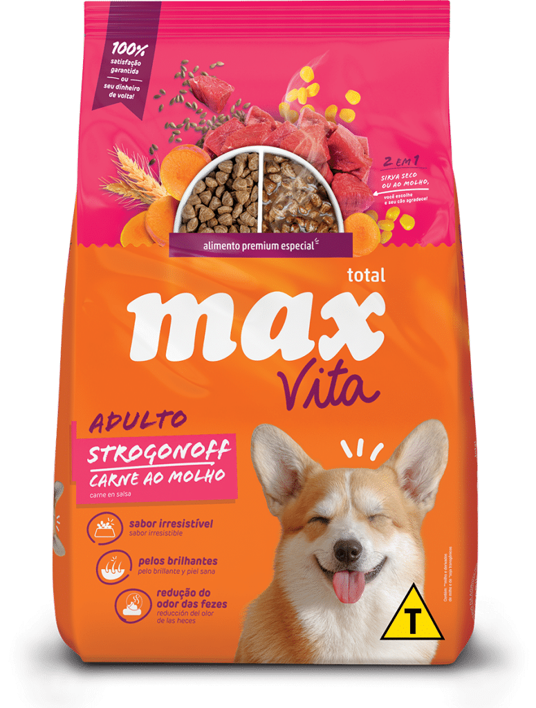 Alimento Max Vita Carne Stronganoff Perro Adulto