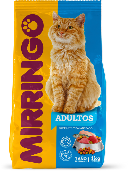 Alimento Mirringo Adulto para Gato de todas las Razas