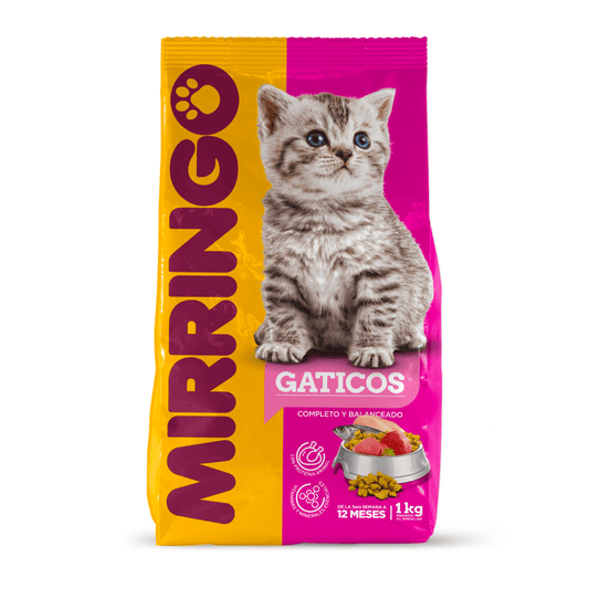 Alimento Mirringo Kitten para Gato Gatitos