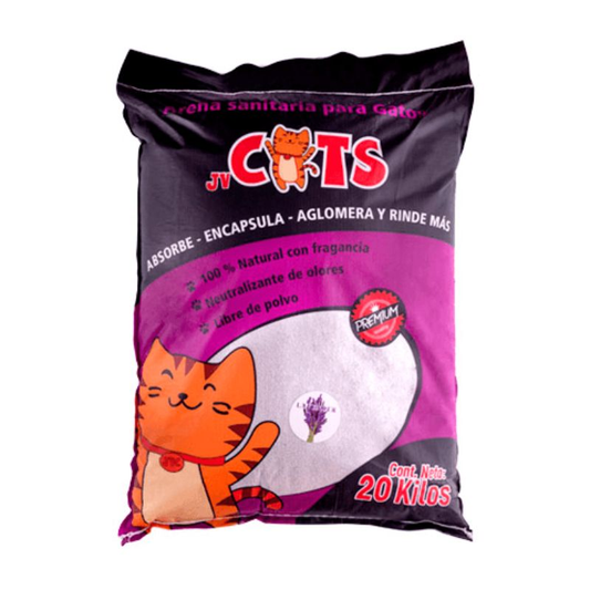 Aseo Arena JV Cats para Gatos Lavanda