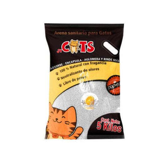 Aseo Arena JV Cats para Gatos Limón