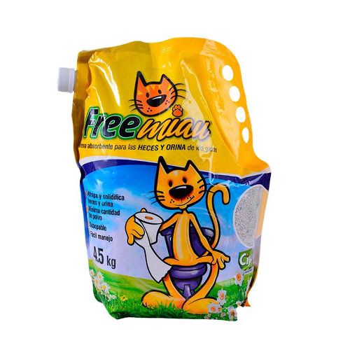 Aseo Arena para Gatos Freemiau