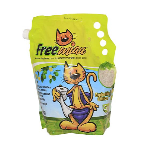 Aseo Arena para Gatos Freemiau Citrica