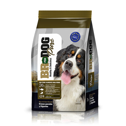 Alimento BR For Dog Pure para Perro Adulto Razas Grandes y Gigantes