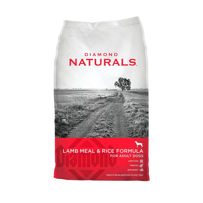 Alimento Diamond Naturals Cordero y Arroz para Perros Adultos