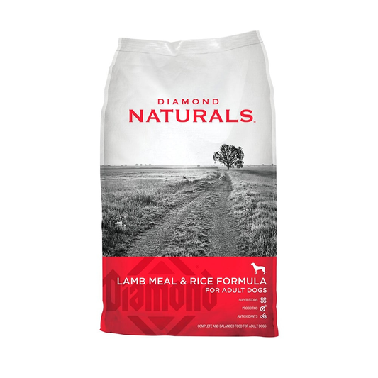 Alimento Diamond Naturals Cordero y Arroz para Perros Adultos