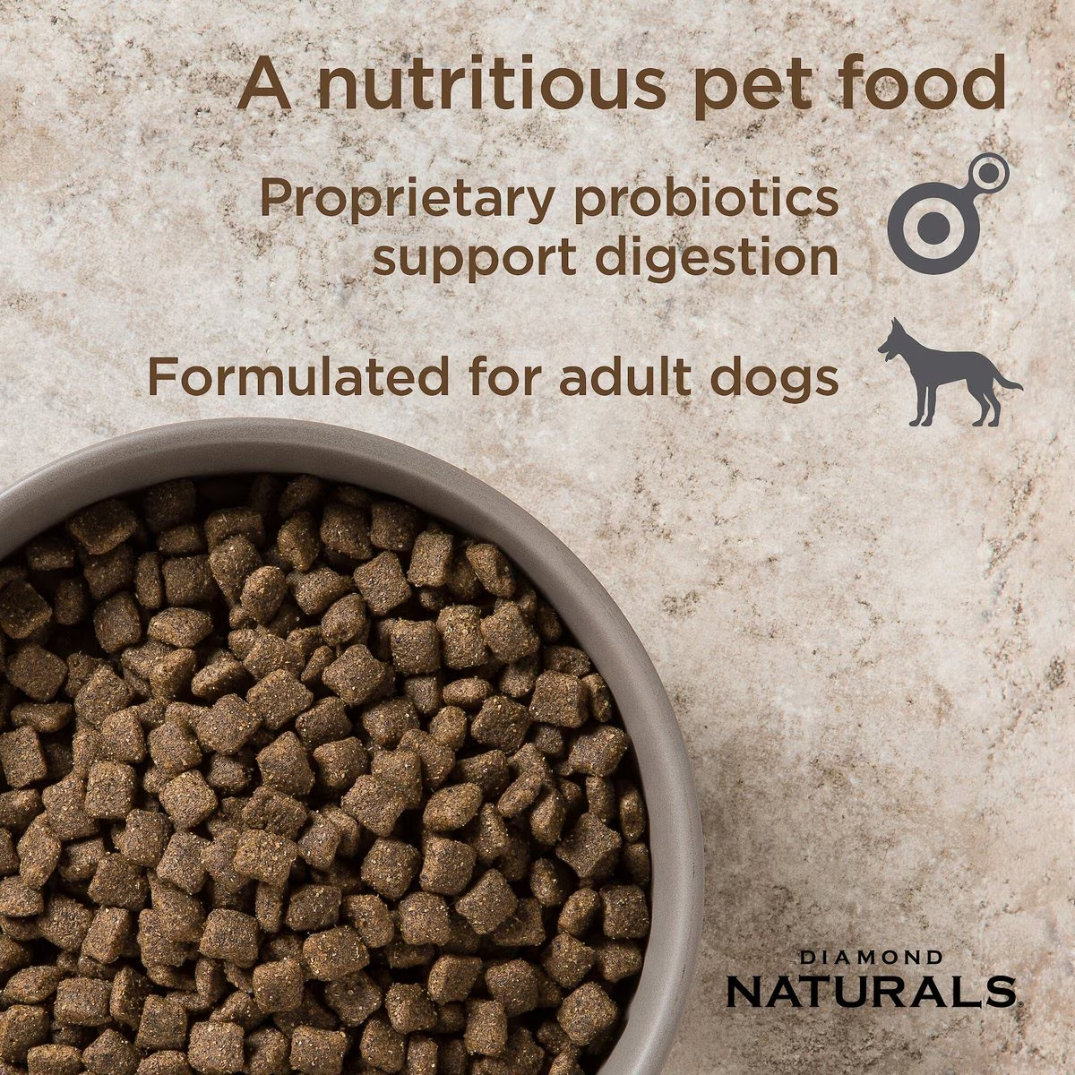 Alimento Diamond Naturals Cordero y Arroz para Perros Adultos