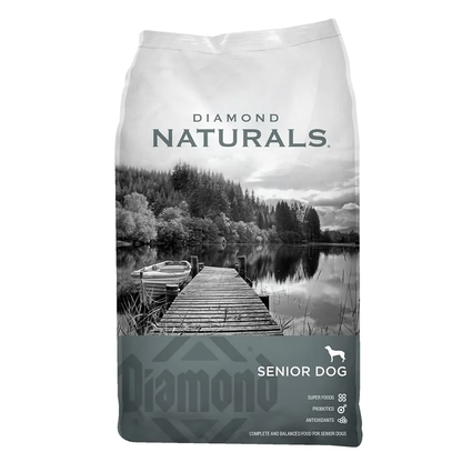Alimento Diamond Naturals Senior 8+ para Perros Adultos Mayores