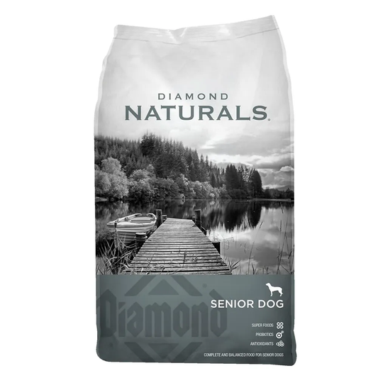 Alimento Diamond Naturals Senior 8+ para Perros Adultos Mayores