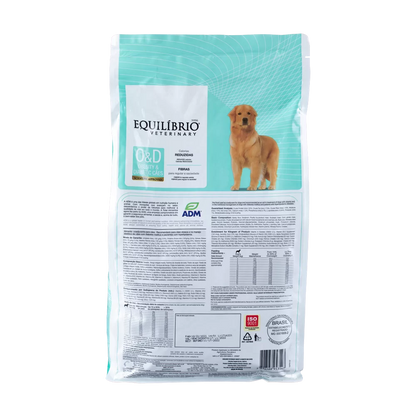Alimento Equilibrio Veterinary O&D Obesity & Diabetic para Perro Adulto de Todas las Razas