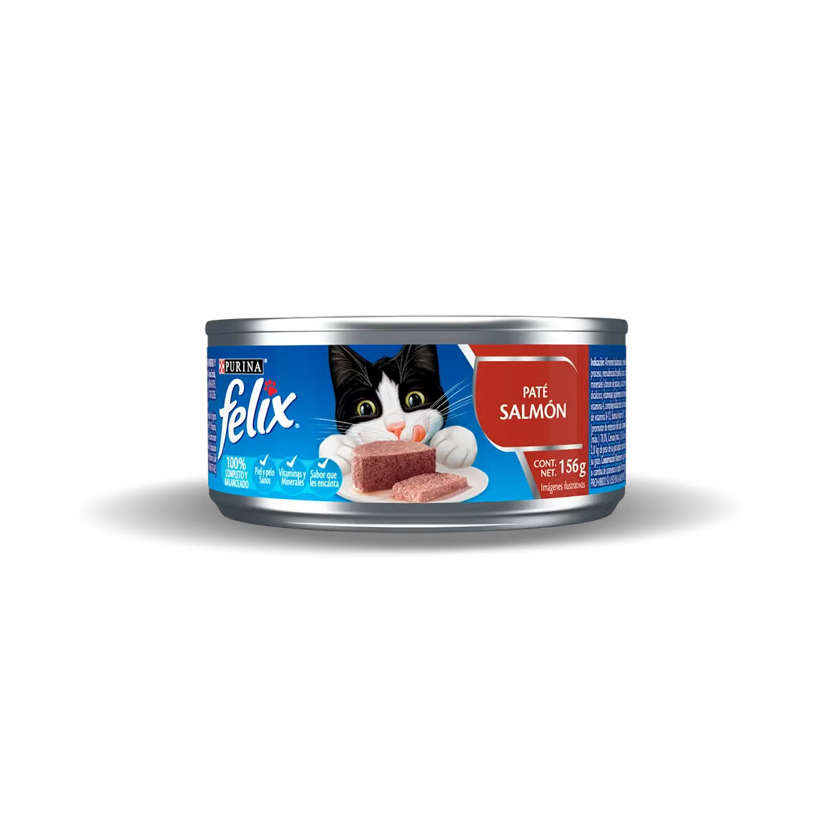 Alimento Húmedo Felix Paté Salmón para Gatos Adultos