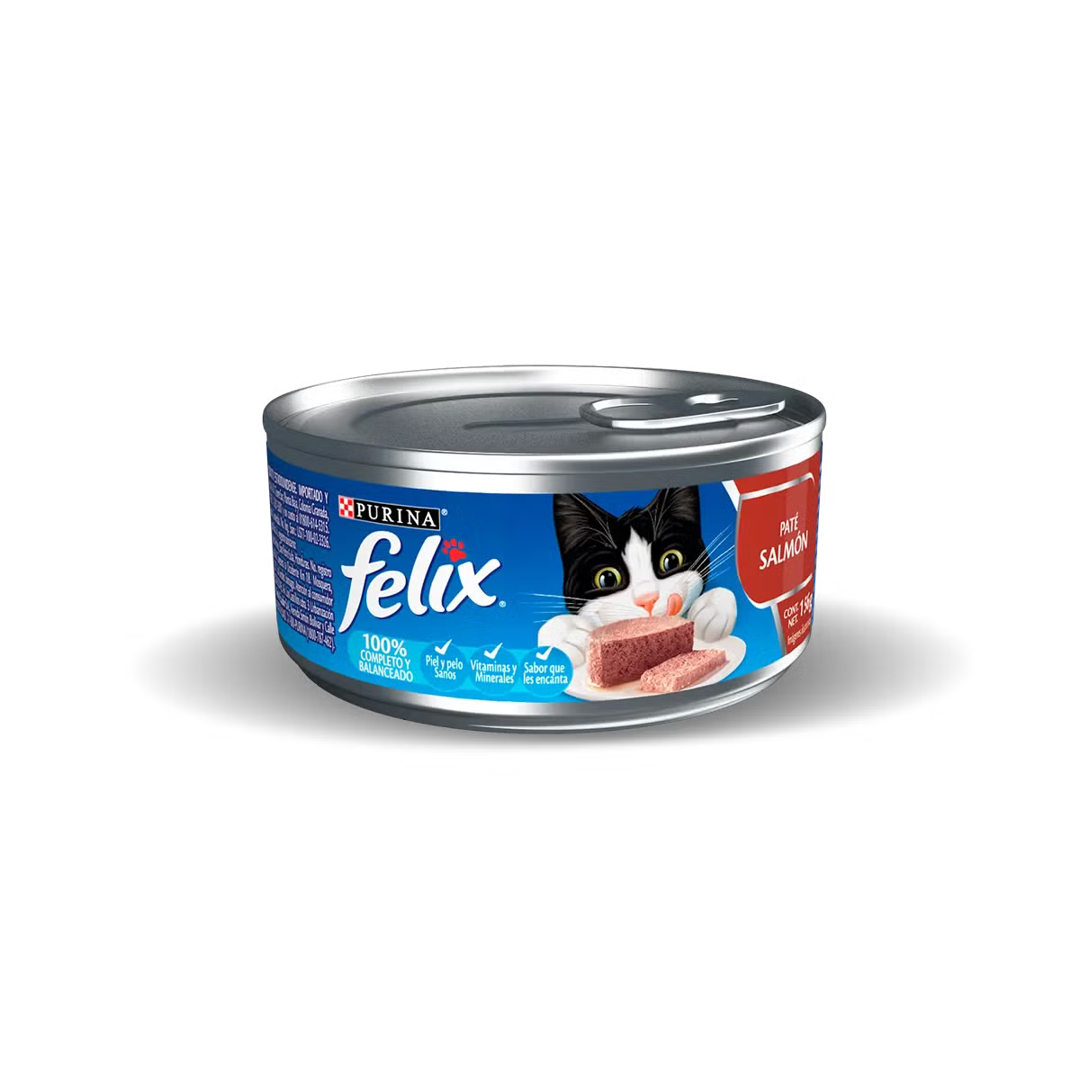 Alimento Húmedo Felix Paté Salmón para Gatos Adultos
