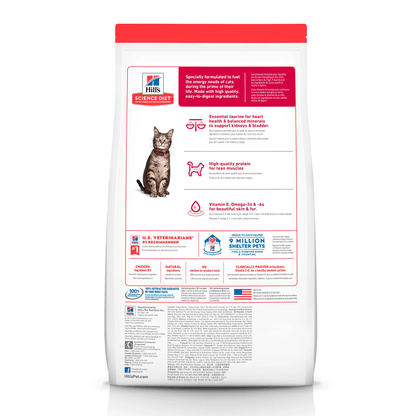 Alimento Hills Optimal Care para Gato Adulto Sabor a Pollo