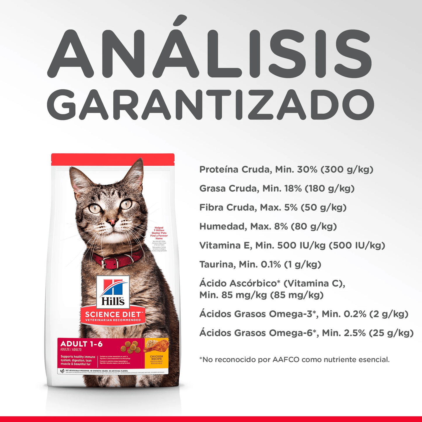 Alimento Hills Optimal Care para Gato Adulto Sabor a Pollo