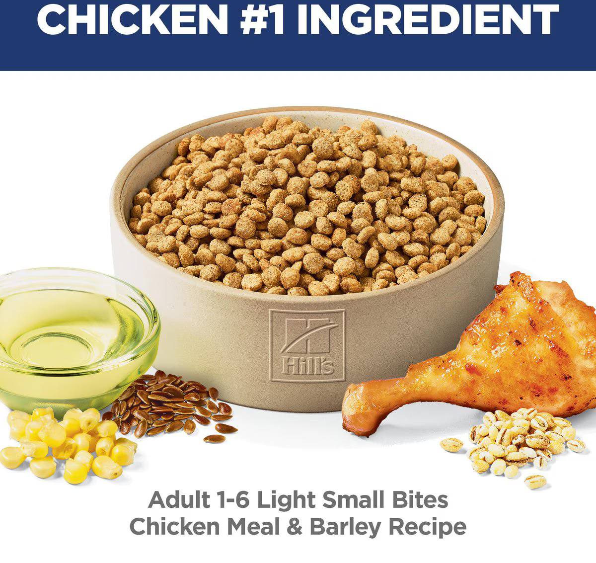 Alimento Hills Adult Light Small Bites para Perros Adultos Bajo en Calorias