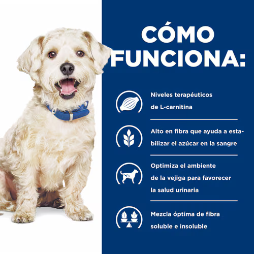 Alimento Hills W/D Multibenefit para Perros Adultos