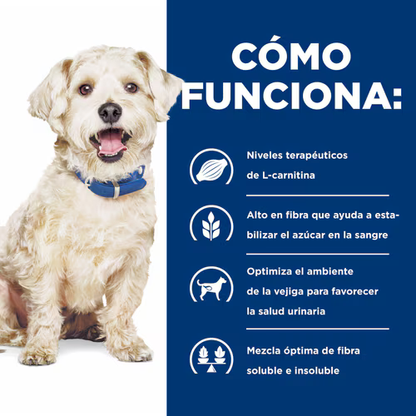 Alimento Hills W/D Multibenefit para Perros Adultos