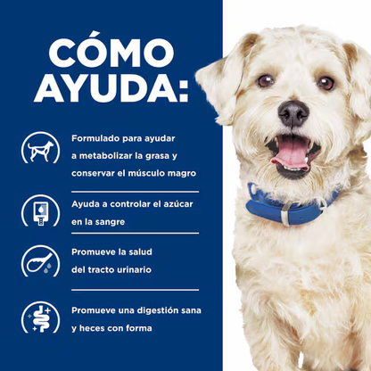 Alimento Hills W/D Multibenefit para Perros Adultos