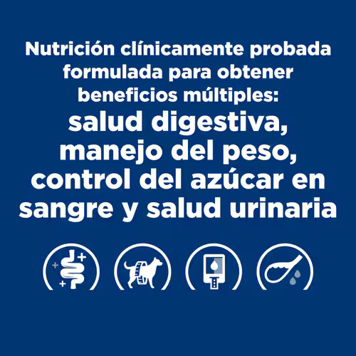 Alimento Hills W/D Multibenefit para Perros Adultos