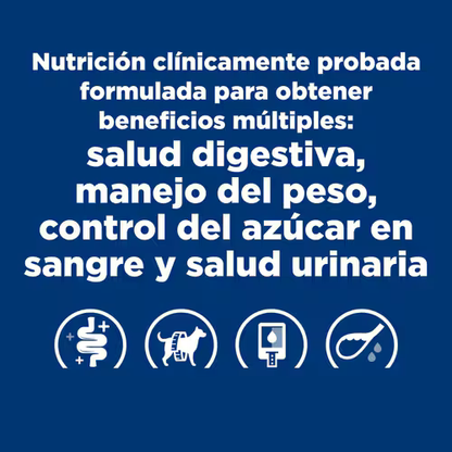 Alimento Hills W/D Multibenefit para Perros Adultos