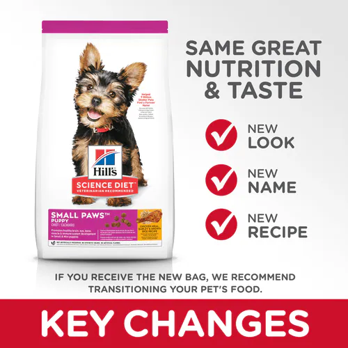 Alimento Hills Small Paws Mini Puppy para Perros Cachorros