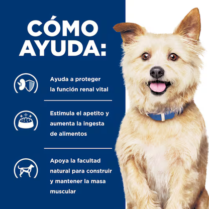 Alimento Húmedo Hills KD para Perros Lata Sabor a Pollo
