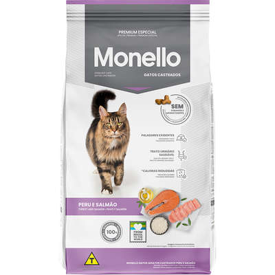 Alimento Monello para Gato Adulto Castrado