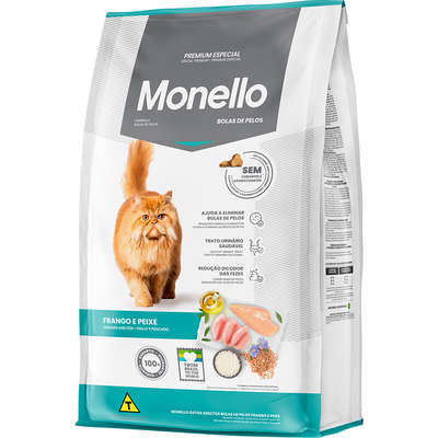 Alimento Monello para Gato Adulto Control Bolas de Pelo