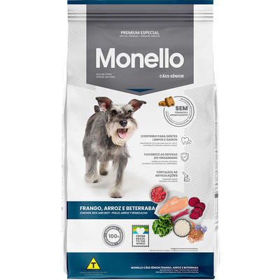 Alimento Monello Senior para Perro Adulto Mayor 7+
