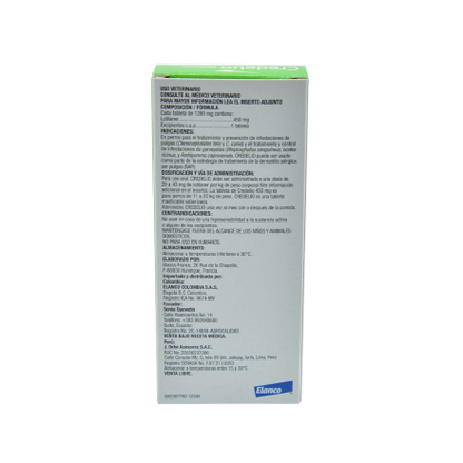 Medicamento Credelio Antipulgas Masticable para Perros de 11 a 22 Kg