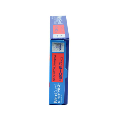 Medicamento Nexgard Spectra Antiparasitario y Externo Masticable para Perros de 30 a 60 Kg