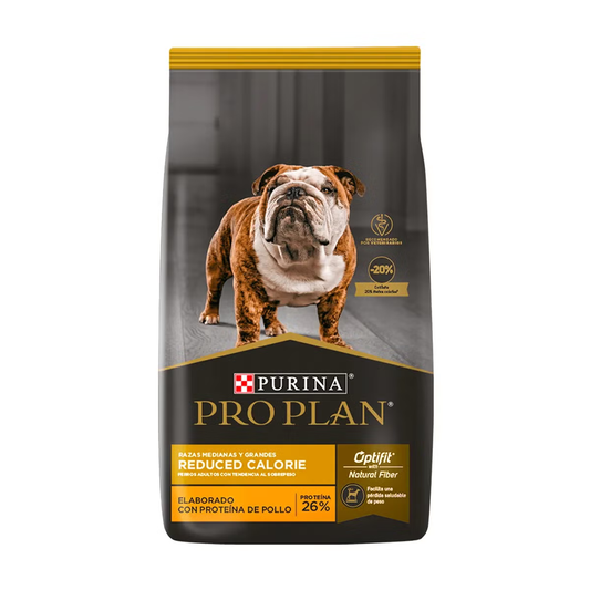 Alimento Pro Plan Reduced Calorie Razas Medianas y Grandes para Perros Adultos