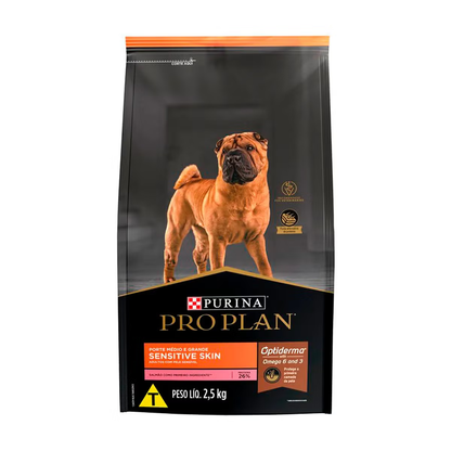 Alimento Pro Plan Sensitive Skin para Perros Adultos Razas Medianas y Grandes