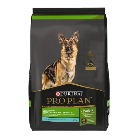 Alimento Pro Plan Sensitive Skin and Stomach para Perros Adultos