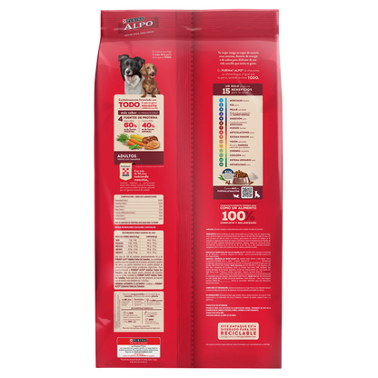 Alimento Alpo para Perros Adultos de Todos los Tamaños