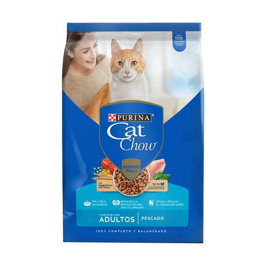 Alimento Cat Chow para Gatos Adultos Sabor Pescado