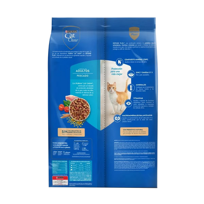 Alimento Cat Chow para Gatos Adultos Sabor Pescado