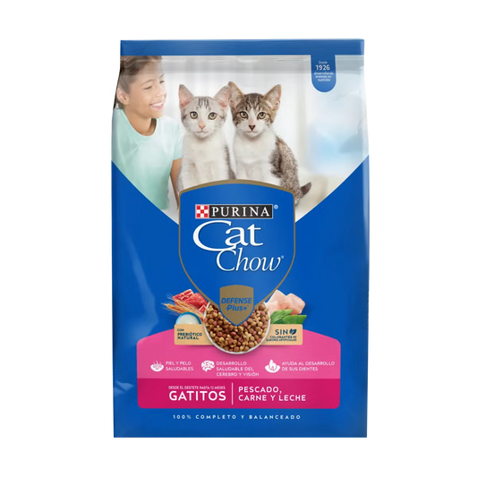 Alimento Cat Chow Gatitos para Gatos Sabor a Pescado