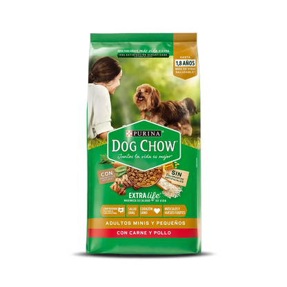 Alimento Dog Chow para Perros Adultos Raza Pequeña o Mini